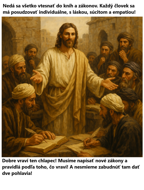 Hm... zákonníci idú aj tak podľa svojho