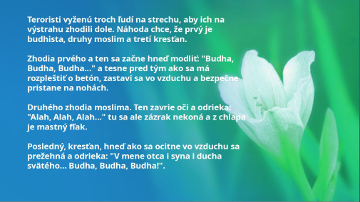Hm... Istota je guľomet!