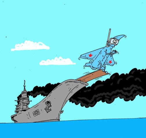 hm... R.I.P. Admirál Kuznecov