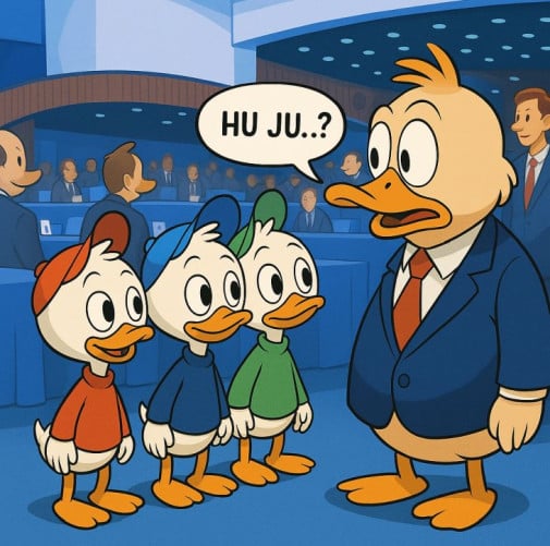 Hm... dám aj ja jeden s Donaldom